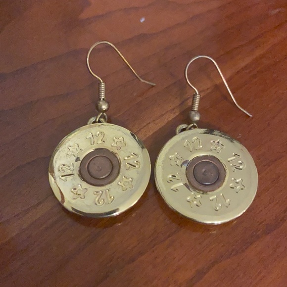 Lizzy Js Bullet Shell Drop Earrings - Picture 1 of 3
